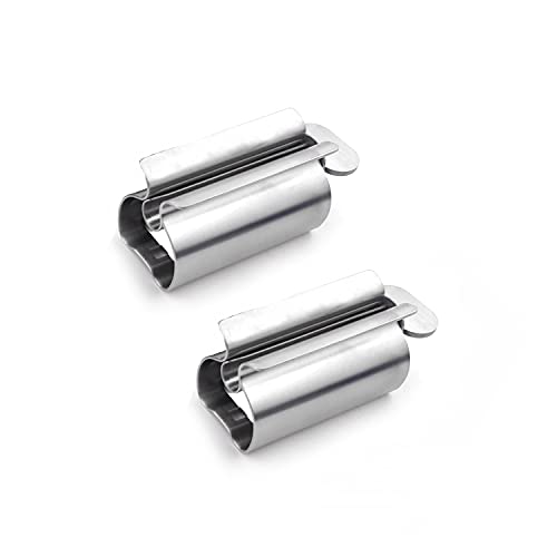 EXPRIMIDOR DE TUBO DE PASTA DE DIENTES, 2 PZS