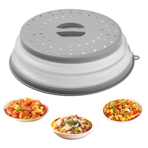 🍽️ Tapa Protectora Plegable para Microondas