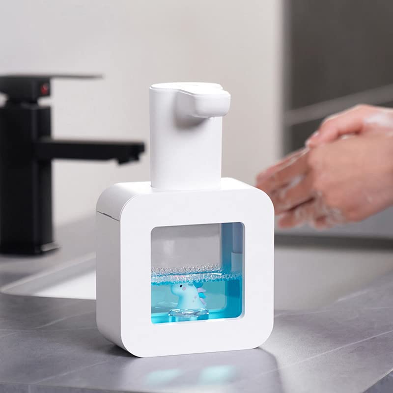 🧼🐱 Dispensador Automático de Jabón en Espuma – Con Sensor Infrarrojo y Diseño de Gato 🐾✨
