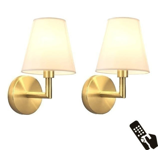 ✨💡 Apliques de Pared Recargables x2 – Sin Cableado, Regulables, 3 Tonos de Luz, Temporizador y Control Remoto ⚡🔋