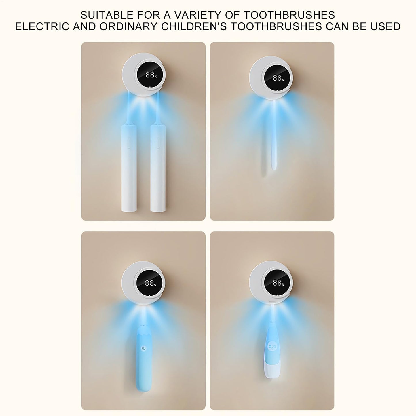 SOPORTE PARA CEPILLOS DE DIENTES