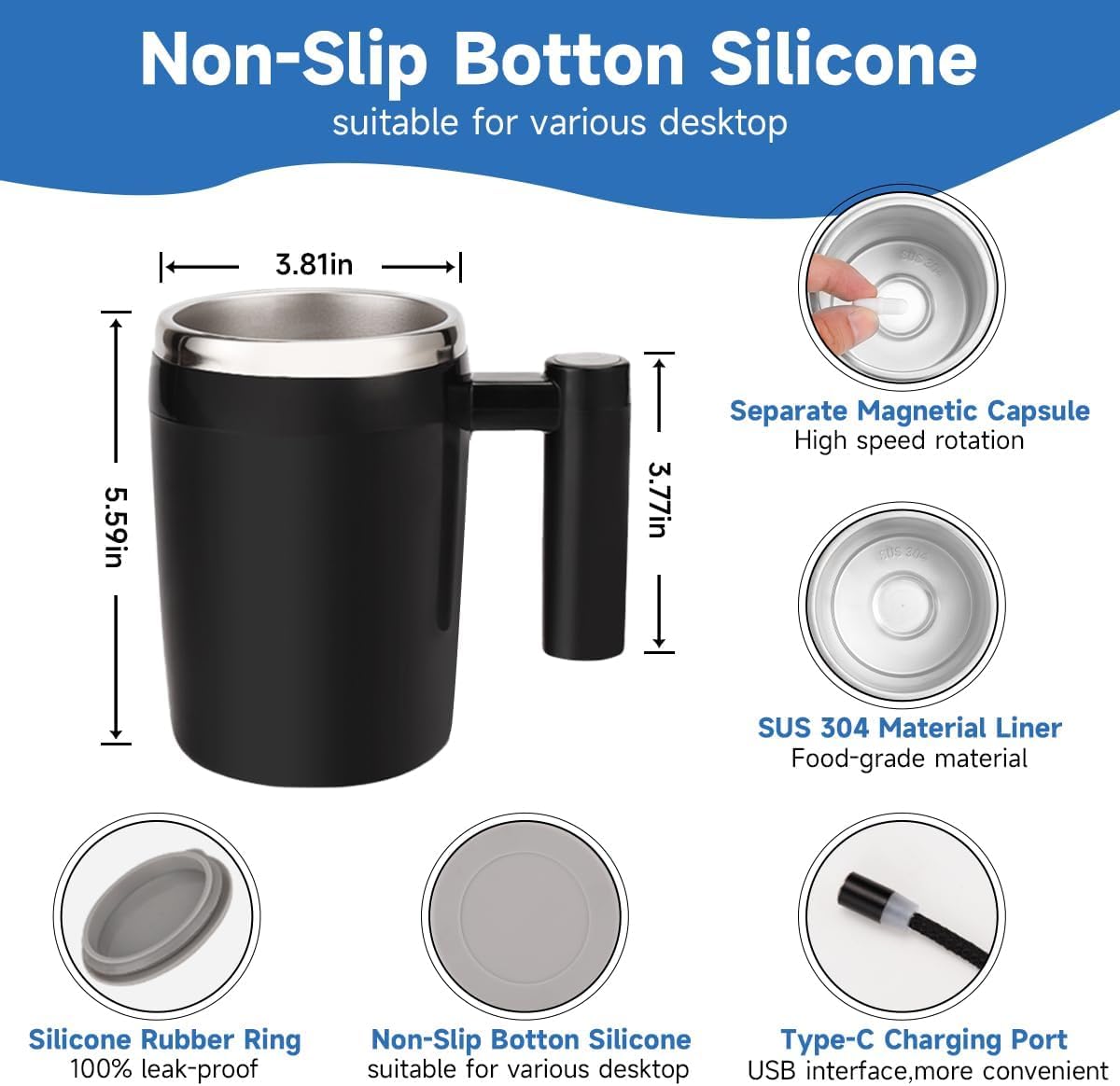 TAZA DE CAFÉ ELÉCTRICA