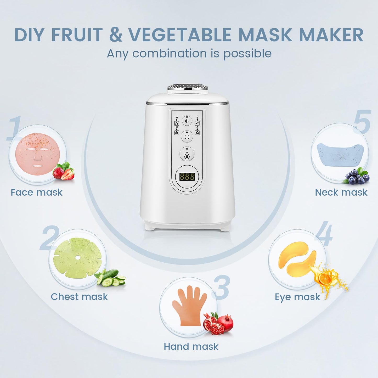 MÁQUINA PARA HACER MASCARILLAS FACIALES