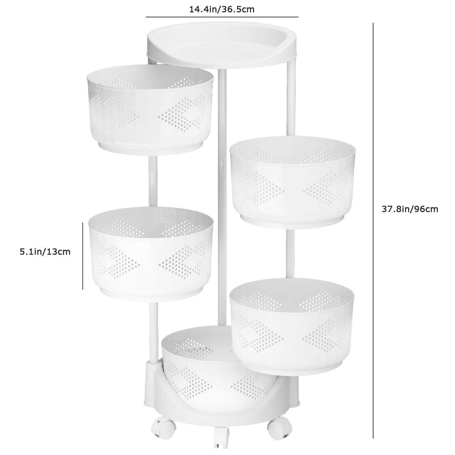 Estante de Almacenamiento de Cocina 🧺✨