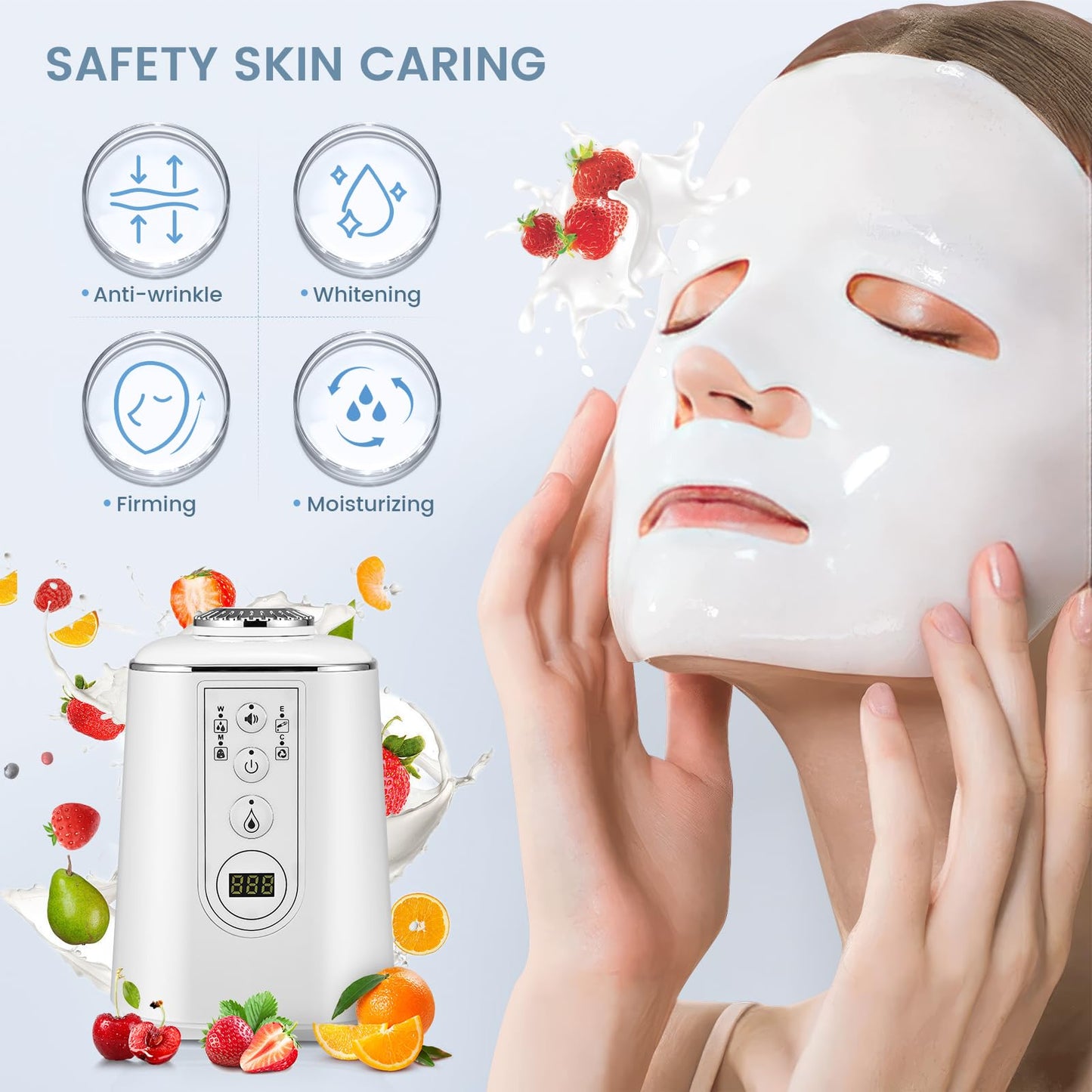 MÁQUINA PARA HACER MASCARILLAS FACIALES