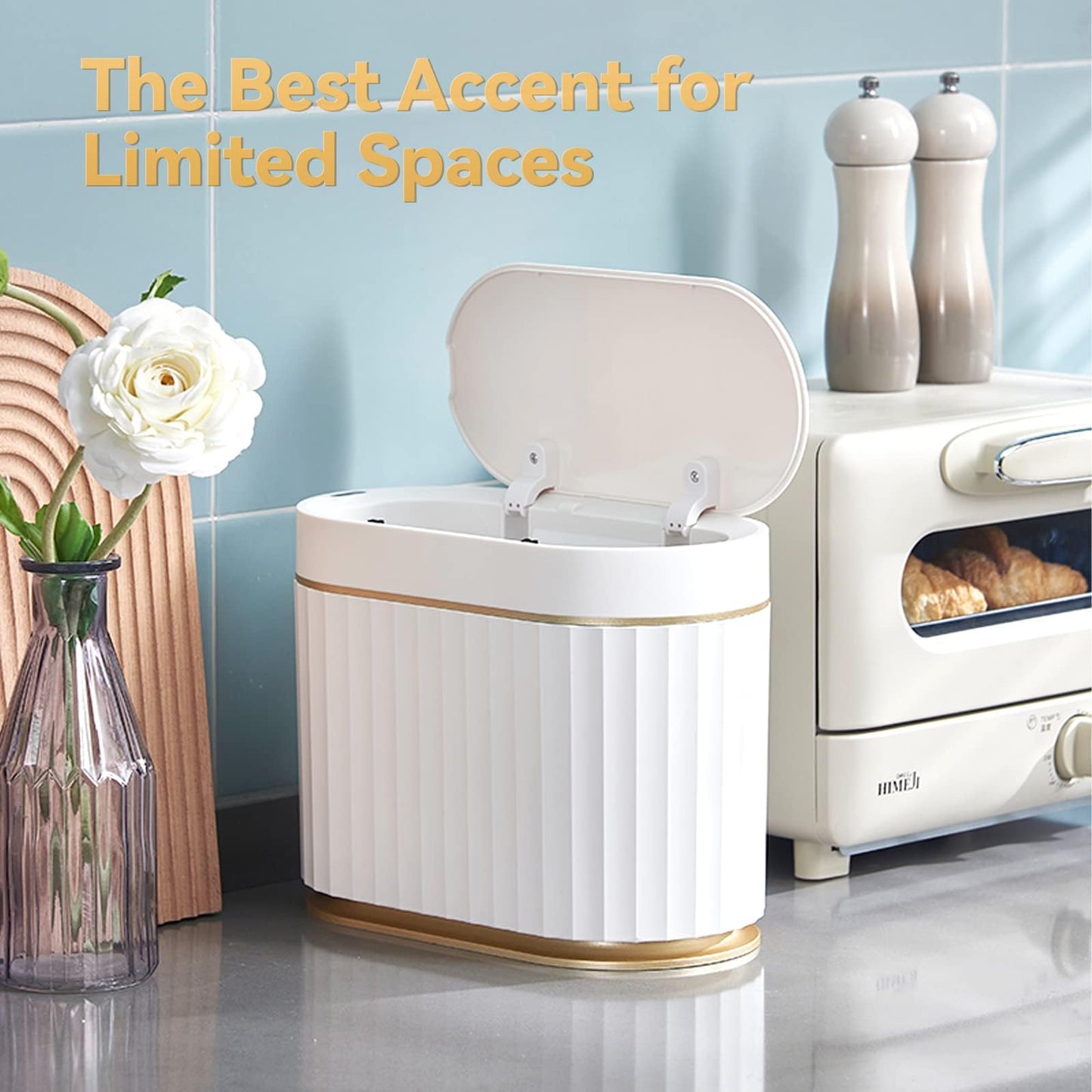 🗑️✨ Cubo de Basura con Sensor de Movimiento – Inteligente, Compacto y Elegante ✨🗑️