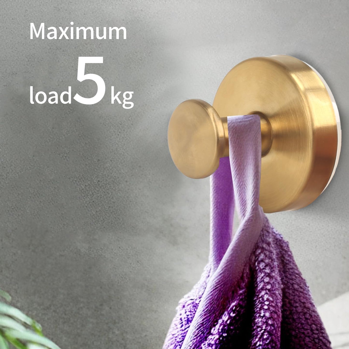 GANCHOS DE VENTOSA, 4 PZS