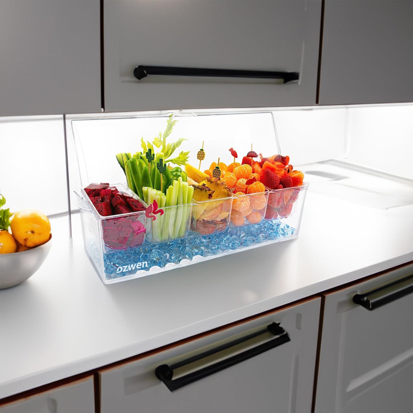 BANDEJA PARA SERVIR CONDIMENTOS