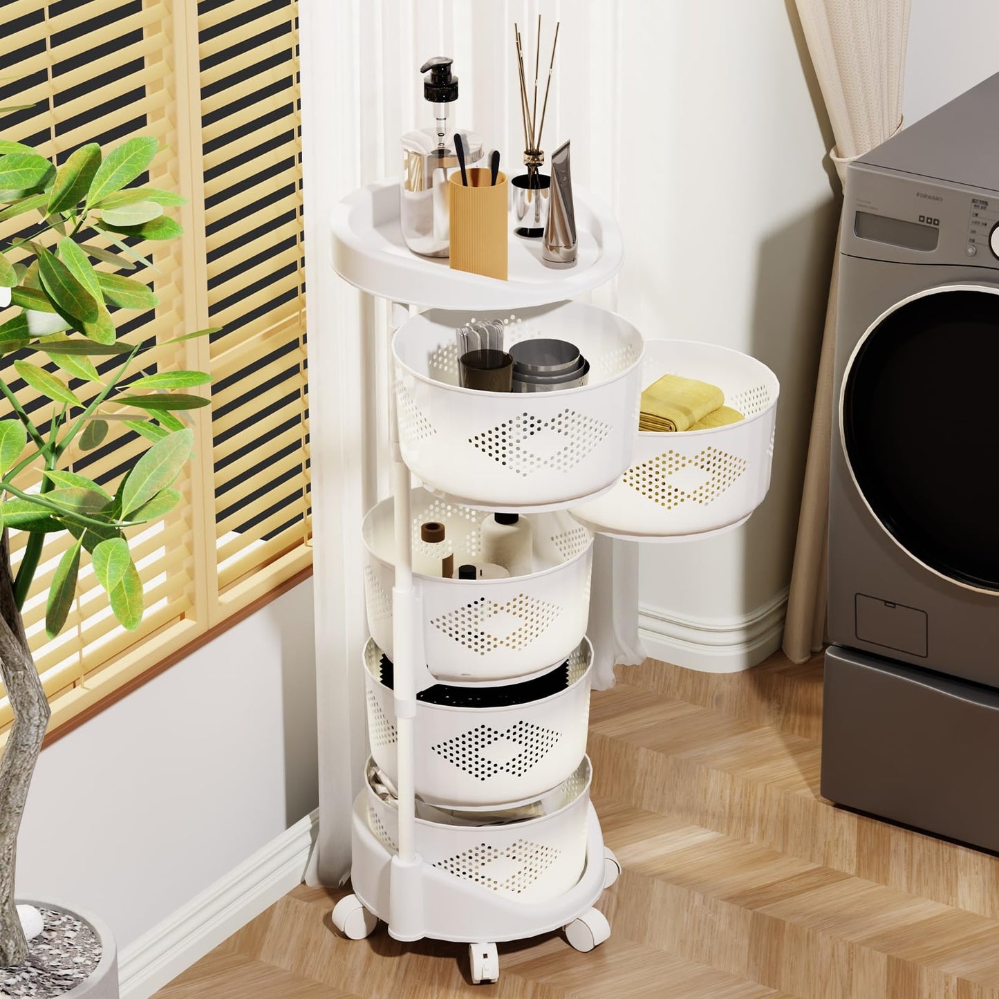 Estante de Almacenamiento de Cocina 🧺✨