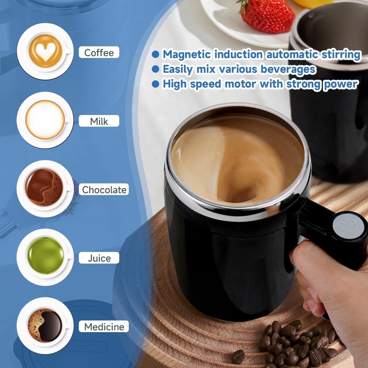 TAZA DE CAFÉ ELÉCTRICA