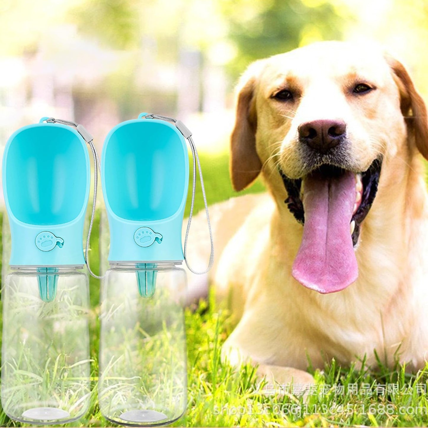 🐶💧 Botella de Agua para Perros | Antifugas, Portátil y Segura para Mascotas 🦴🚶‍♂️