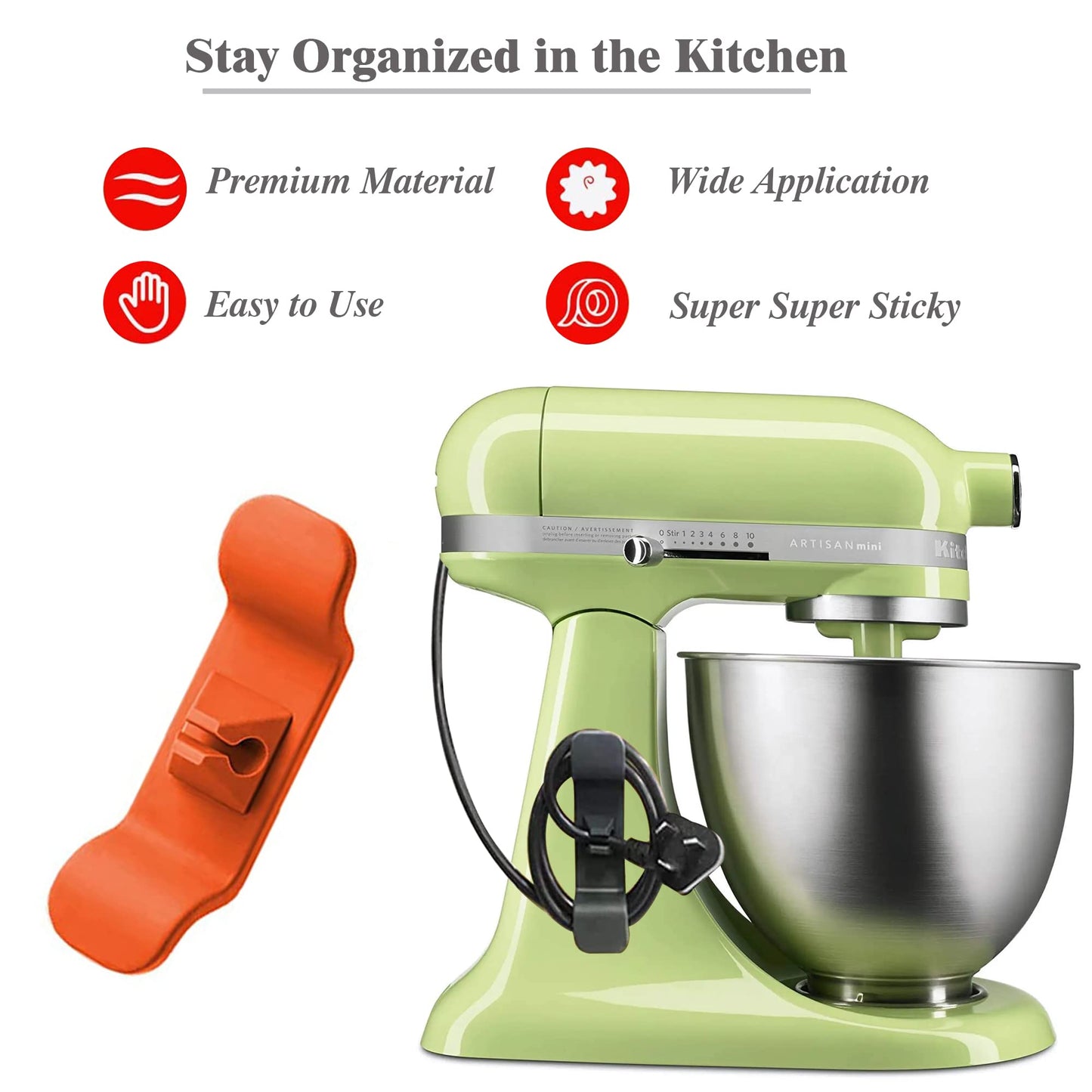 🧹 Organizador de Cables para Electrodomésticos de Cocina