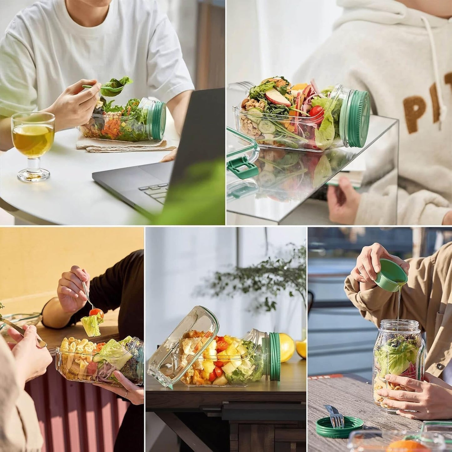 RECIPIENTE PARA ENSALADAS