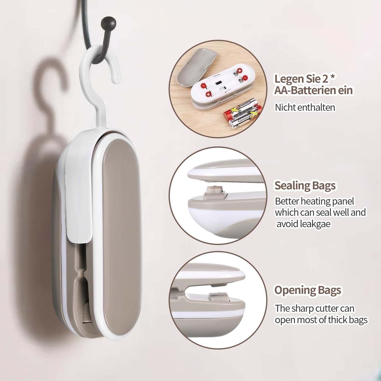 Minisellador de Bolsas Portátil ✨