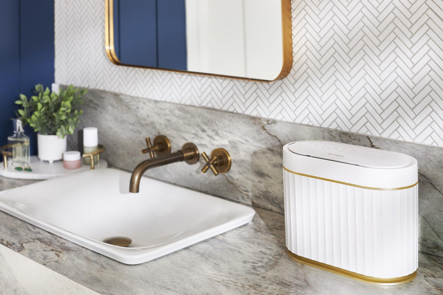 🗑️✨ Cubo de Basura con Sensor de Movimiento – Inteligente, Compacto y Elegante ✨🗑️