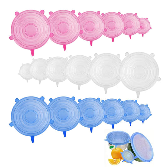 TAPAS DE SILICONA (18 PZS)
