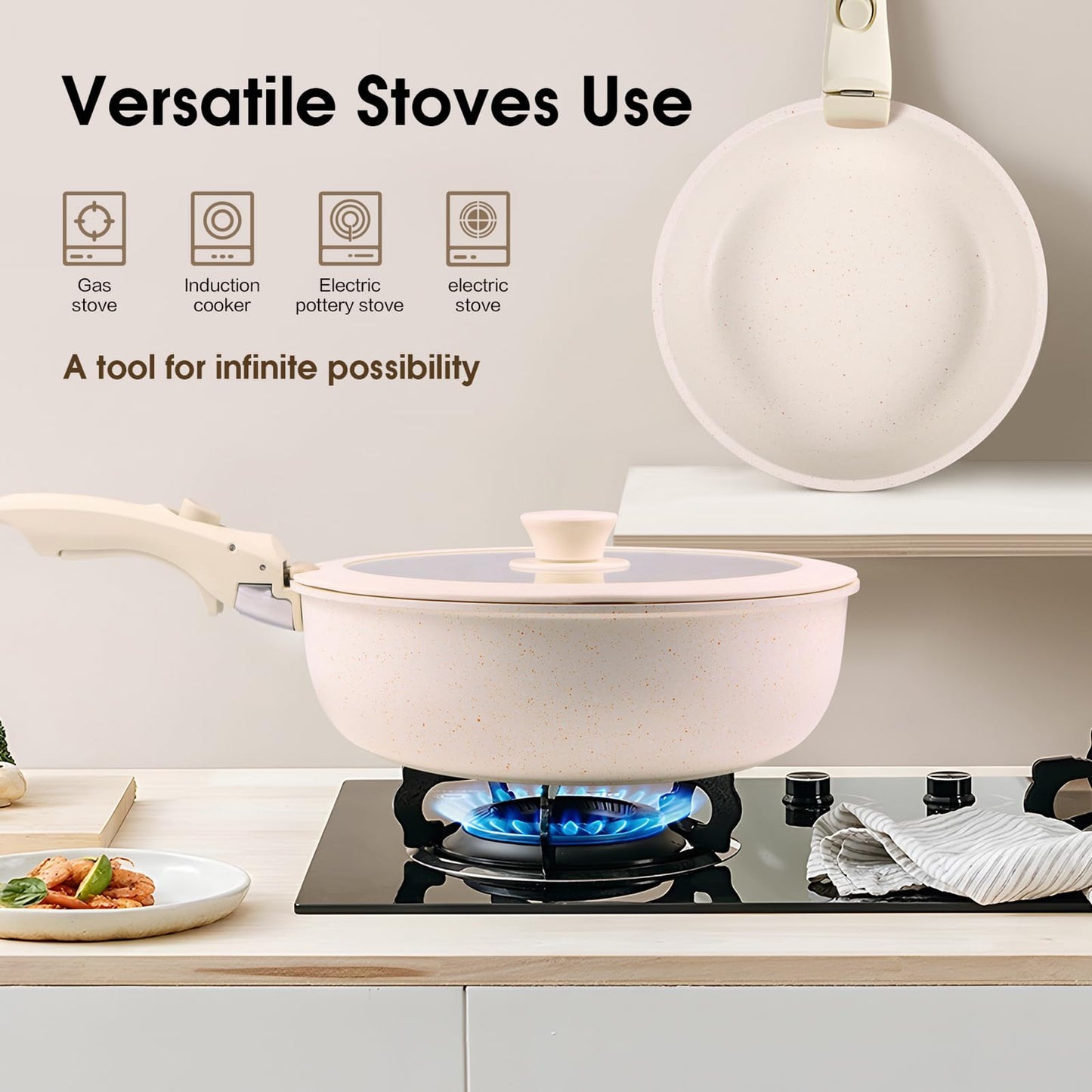 JUEGO DE UTENSILIOS DE COCINA ANTIADHERENTES