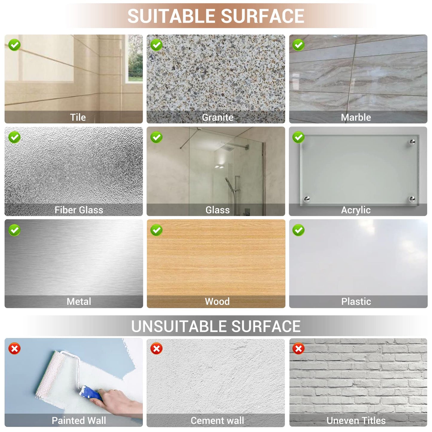 🛁✨ Estante de Ducha con Ventosa – Fuerte, Durable y Sin Taladros ✨🛁