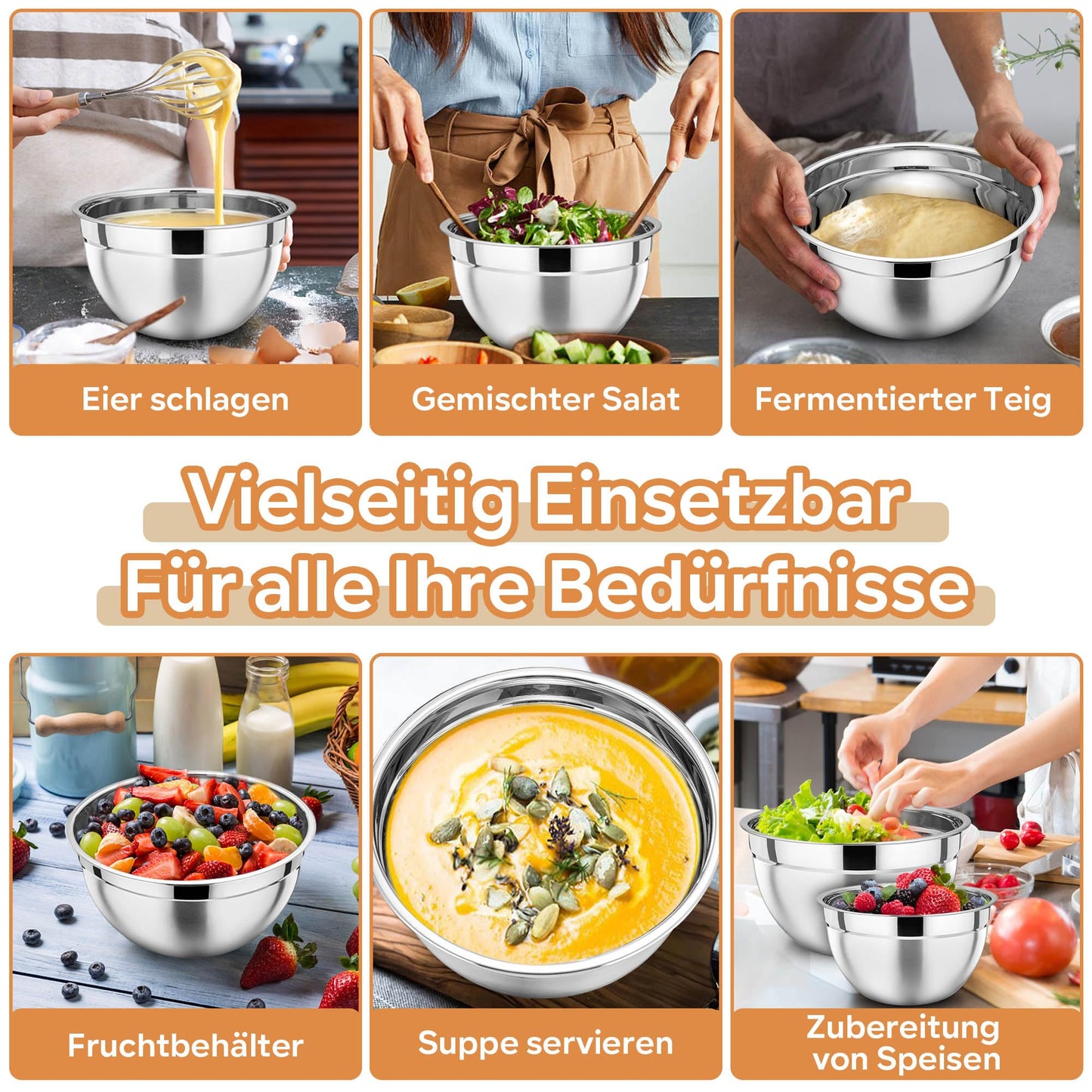 Juego de Cuencos 7 en 1 🥣✨