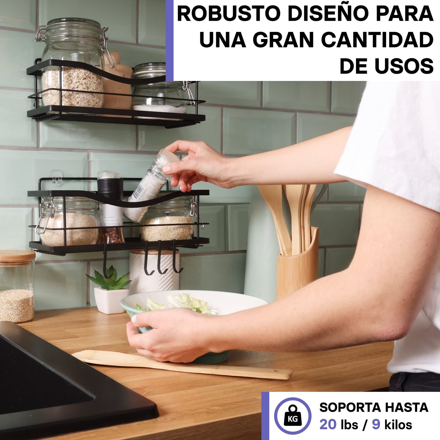 🛁🖤 Estante de Ducha Negro Mate – Elegancia, Resistencia y Funcionalidad en tu Baño 🖤🛁